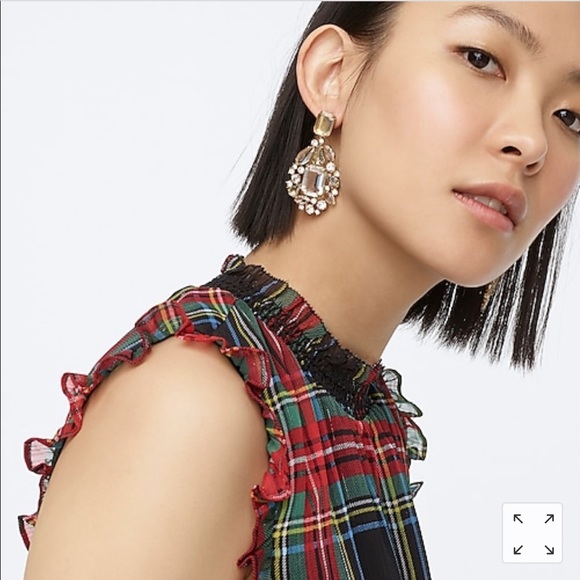 J.Crew Mock Neck top - Picture 4 of 4